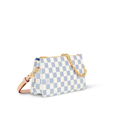 lv vernis lexington pochette|damier vernis leather pouch.